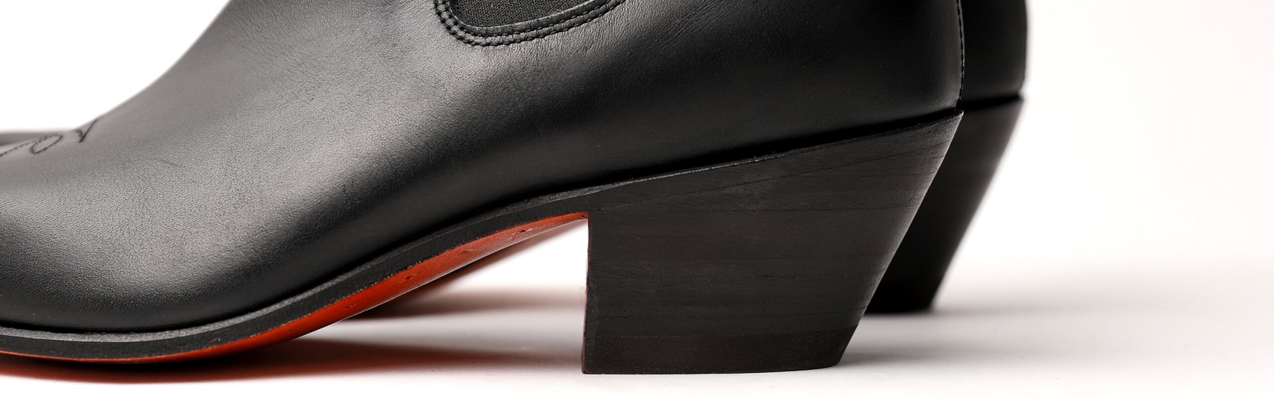 Mens block heel boots best sale